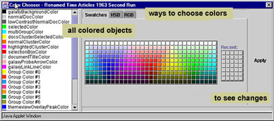 color chooser window