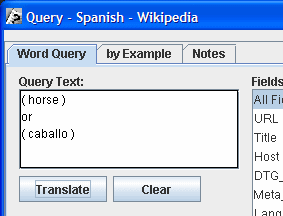 Translating a Query Term
