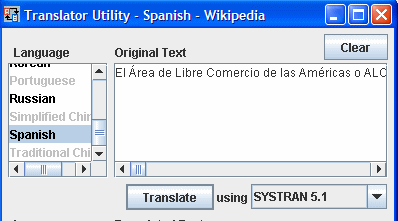 Paste Text into Translator