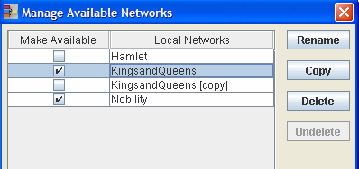 Copy a Triage Network