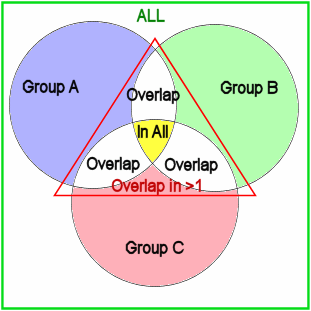 Group Overlap Diagram