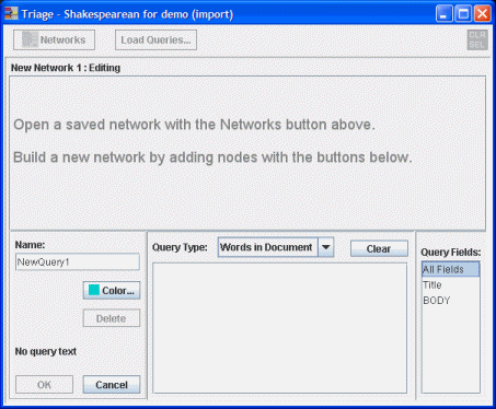 Create New Triage Network