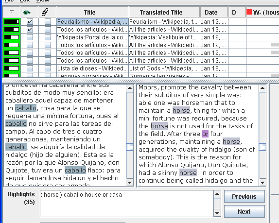 Document Viewer: Translating Documents