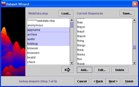 Load Stopwords Window